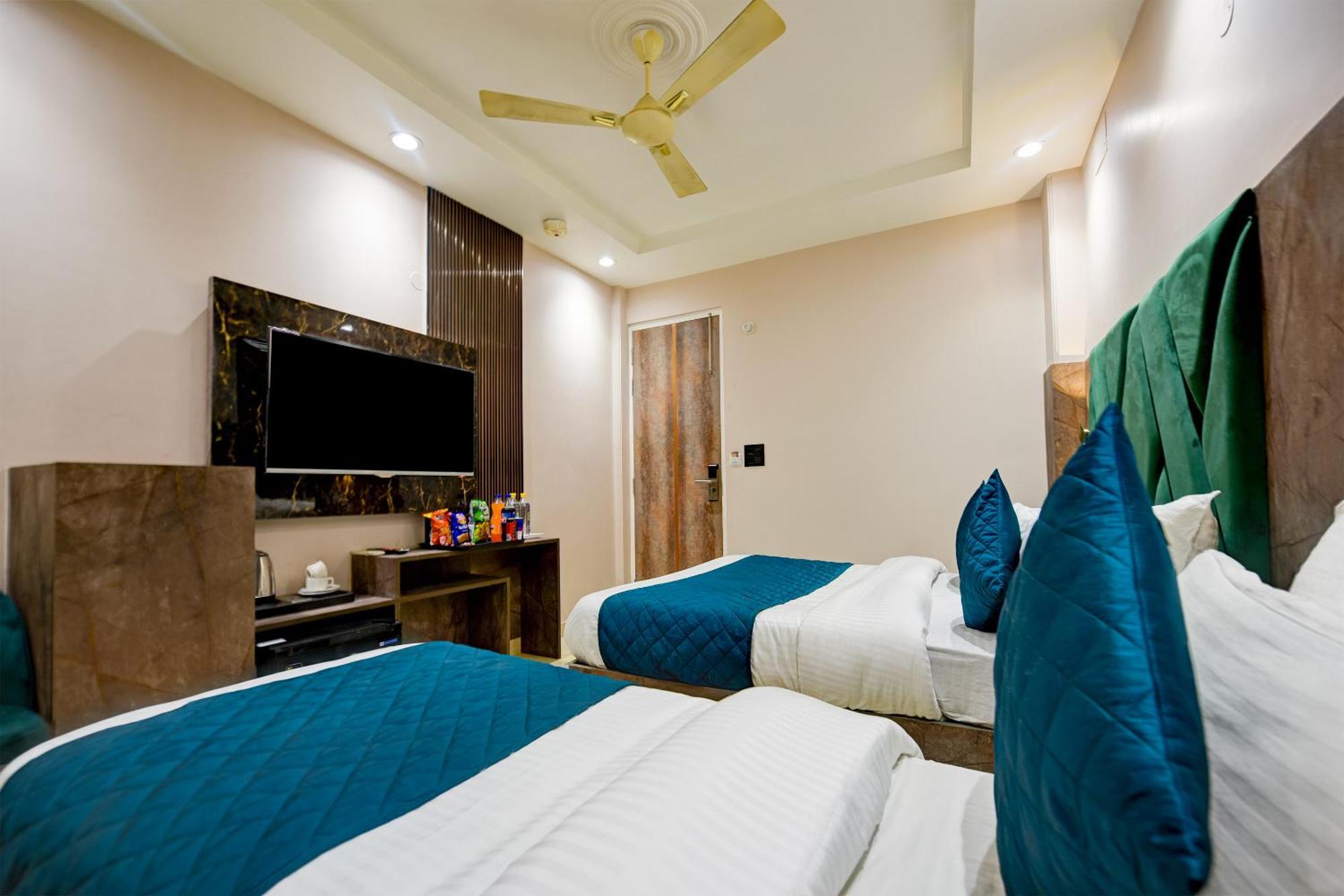 The Pearl Plaza Hotel In City Centre - Near New Delhi Railway Station Exterior photo
